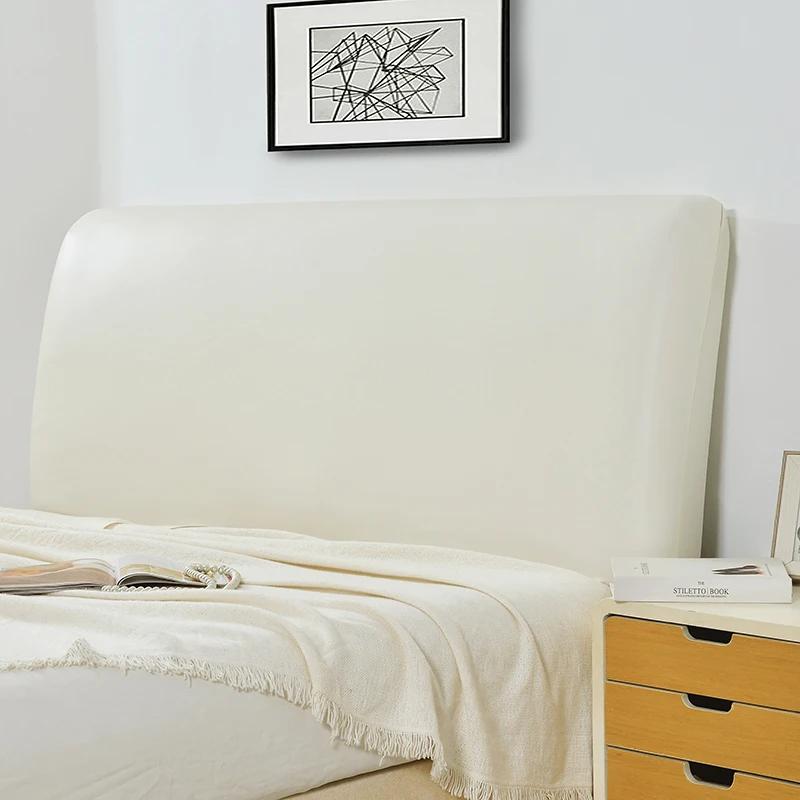 Waterproof Artificial Leather Headboard Cover Elastic All-inclusive Bed Head Back High Quality Bedside Protection Dust Cover 120x75cm
Waterproof Artificial Leather Headboard Cover Elastic All-inclusive Bed Head Back High Quality Bedside Protection Dust Cover 120x75cm
