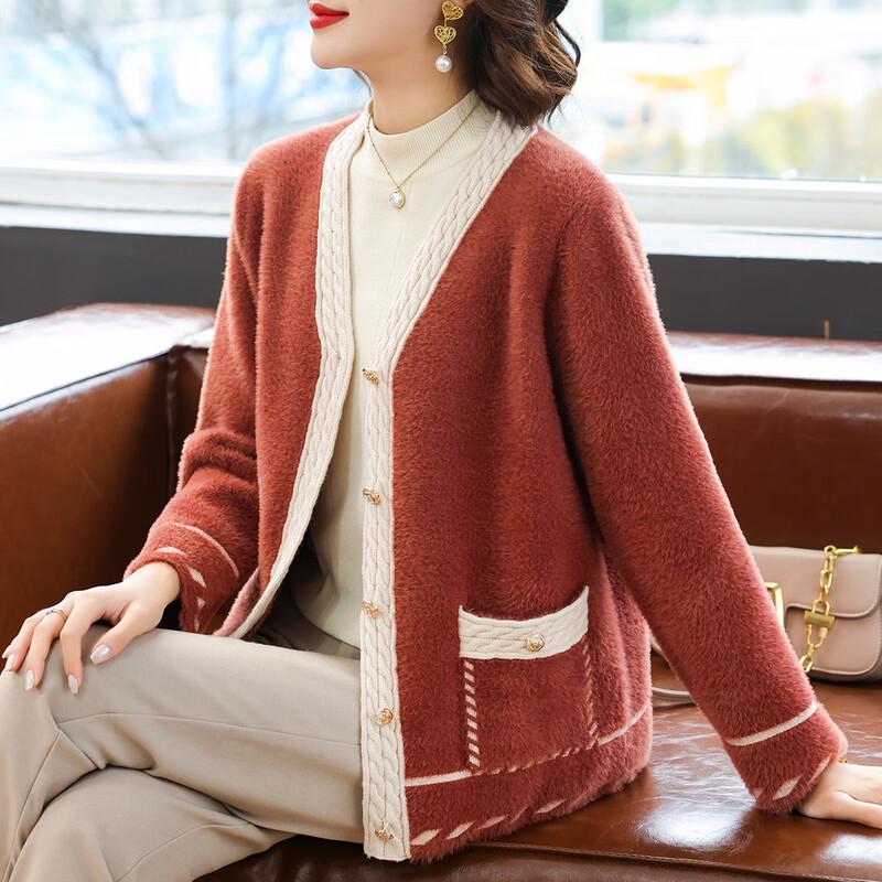 Women s Faux Mink Velvet Cardigan Jacket L
Women s Faux Mink Velvet Cardigan Jacket L