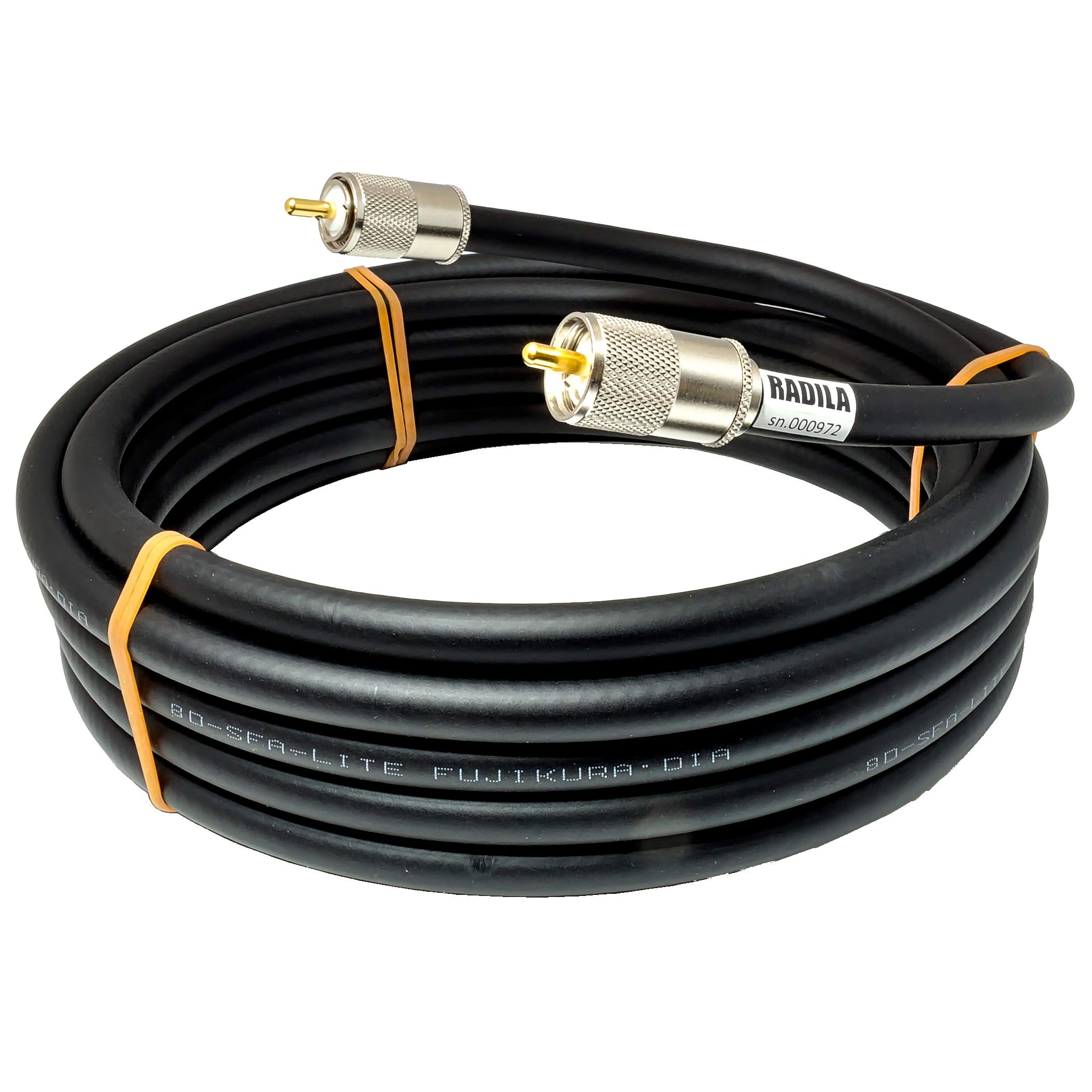 RADILA 8DSFA MP at both ends SWR specification measurement data Adopted by Fujikura Low loss Amateur radio Coaxial cable set For connection between
RADILA 8DSFA MP at both ends SWR specification measurement data Adopted by Fujikura Low loss Amateur radio Coaxial cable set For connection between