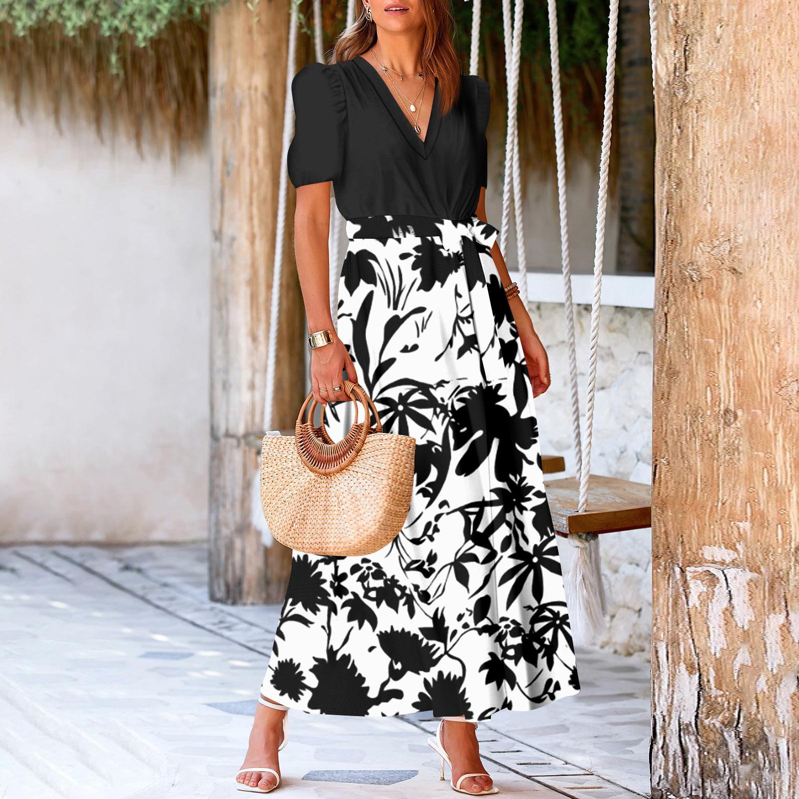 Women s Summer Dress Loose Beach Vacation Casual Deep V Neck Vest Dress Elegant Shirt Dress M білий
Women s Summer Dress Loose Beach Vacation Casual Deep V Neck Vest Dress Elegant Shirt Dress M білий
