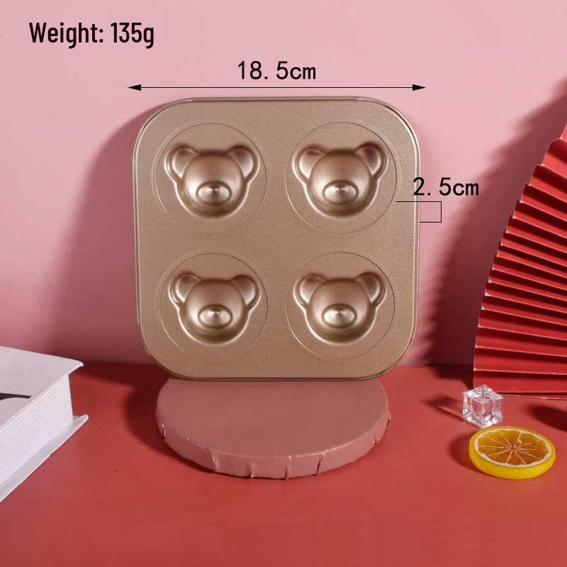 Japanese Cartoon Bear Madeleine Baking Pan
Japanese Cartoon Bear Madeleine Baking Pan