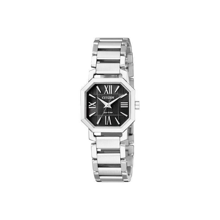 Citizen Eco-Drive Series 50M Water Resistant Solar Quartz Movement Stainless Steel Watch Men watches Black EP5890-54E Silver Strap Black Dial
Citizen Eco-Drive Series 50M Water Resistant Solar Quartz Movement Stainless Steel Watch Men watches Black EP5890-54E Silver Strap Black Dial
