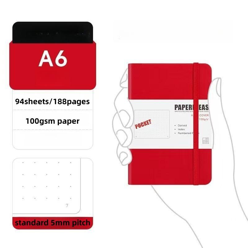 A6 Dots Pocket Notebook With Number Pages Compact Portable Mini Bullet Journals For Note Taking Planning Organizer Quality
A6 Dots Pocket Notebook With Number Pages Compact Portable Mini Bullet Journals For Note Taking Planning Organizer Quality