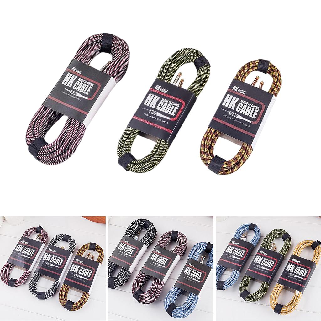 Гітарний кабель Професійний інструментальний кабель Шнур для підсилювача Без шуму Екранований для Гітари Бас-гітари Мандоліни Аксесуари 3m
Гітарний кабель Професійний інструментальний кабель Шнур для підсилювача Без шуму Екранований для Гітари Бас-гітари Мандоліни Аксесуари 3m