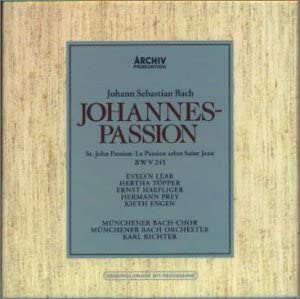 CD RICHTER (KARL), MUNICH BACH ORCHEST - Bach: St. John Passion POCA90556 ARCHIV PRODUKTI Japan Classical Used
CD RICHTER (KARL), MUNICH BACH ORCHEST - Bach: St. John Passion POCA90556 ARCHIV PRODUKTI Japan Classical Used