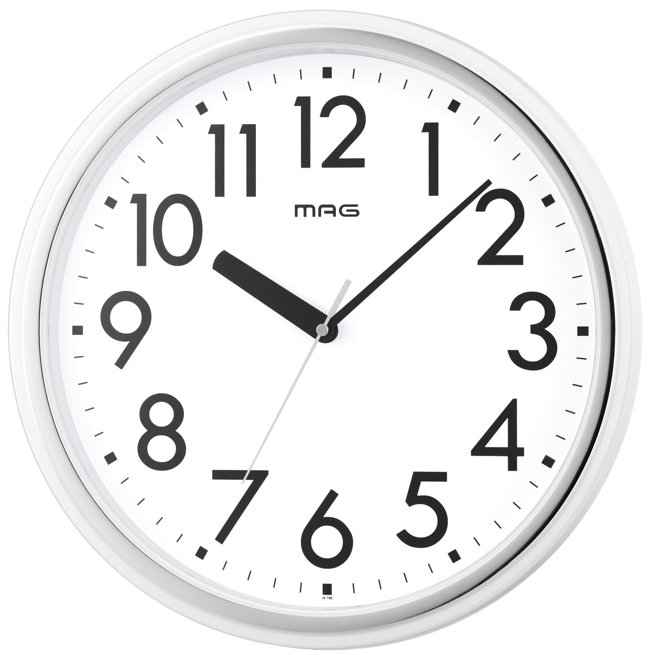 MAG Wall Disaster Continuous Second Diameter Platurf Noah Precision Clock, Аналоговые, Предотвращение, Безопасность, Пластик, Легкие, Бесшумные, Стрелочные, 31.0 см, белый
MAG Wall Disaster Continuous Second Diameter Platurf Noah Precision Clock, Аналоговые, Предотвращение, Безопасность, Пластик, Легкие, Бесшумные, Стрелочные, 31.0 см, белый