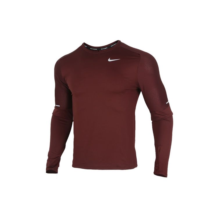 Nike Футболка для бега и тренировок Dri-FIT с круглым вырезом и длинным рукавом, мужская, цвет малиновый CU6072-624 XL
Nike Футболка для бега и тренировок Dri-FIT с круглым вырезом и длинным рукавом, мужская, цвет малиновый CU6072-624 XL