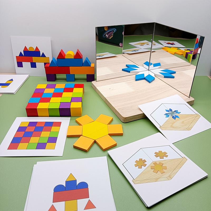Montessori Mirror Jigsaw Puzzle: Kindergarten & Senior Class Math Learning Aid Standard
Montessori Mirror Jigsaw Puzzle: Kindergarten & Senior Class Math Learning Aid Standard