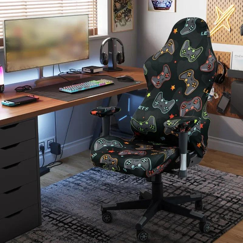 Fashions Gaming Armchair Seat Cover Gamepad Elastic Milk Silk Water and Electricity Resistant Competitive Chair Cover 4pcs/set 4 pieces a set
Fashions Gaming Armchair Seat Cover Gamepad Elastic Milk Silk Water and Electricity Resistant Competitive Chair Cover 4pcs/set 4 pieces a set