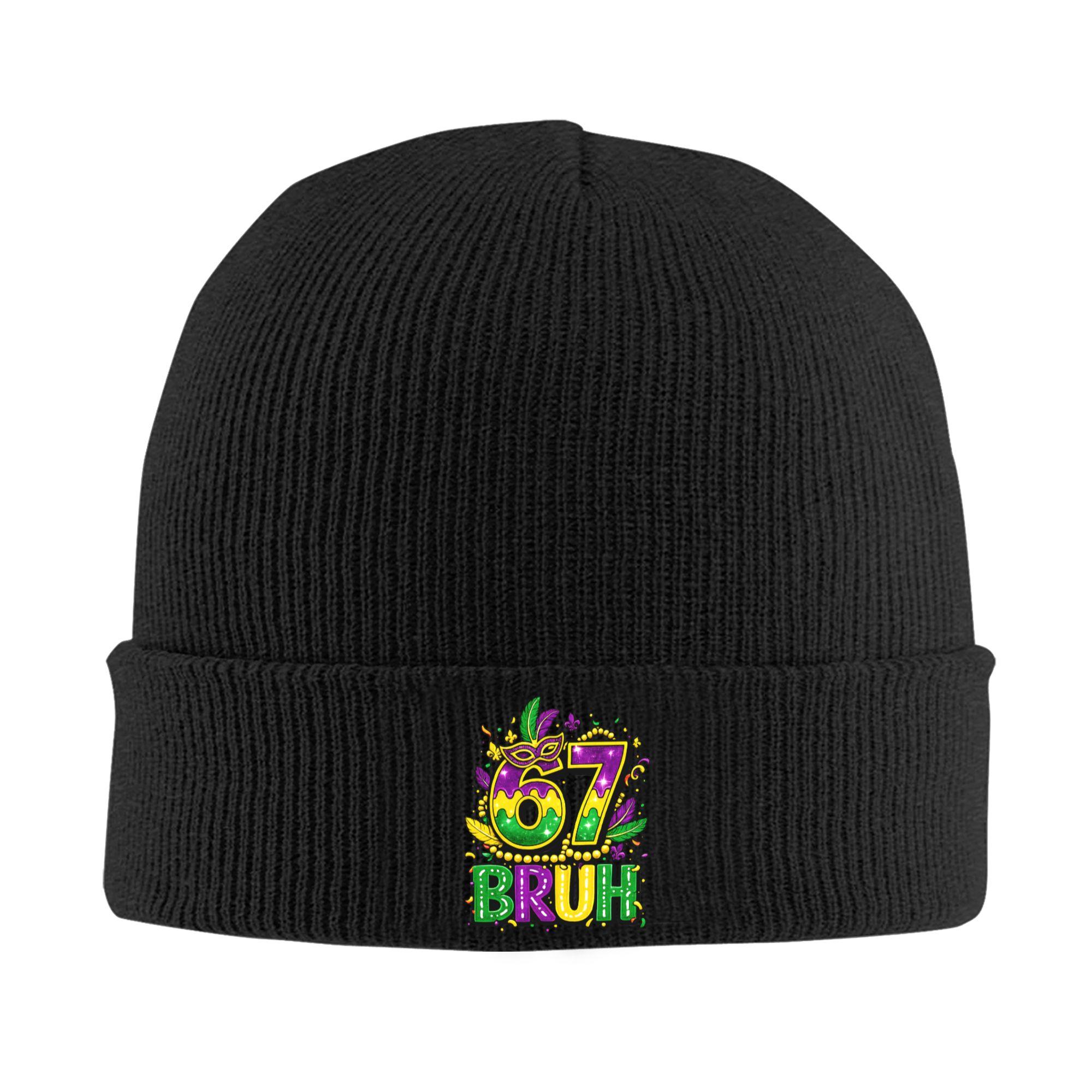 Mardi Gras 67 Bruh Funny 67 Meme Skullies Beanies Caps Unisex Winter Warm Knit Hat WoUnisex Unisex Adult Bonnet Hats Outdoor Ski Cap One Size
Mardi Gras 67 Bruh Funny 67 Meme Skullies Beanies Caps Unisex Winter Warm Knit Hat WoUnisex Unisex Adult Bonnet Hats Outdoor Ski Cap One Size