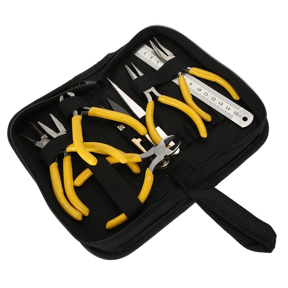 9Pcs Mini plier design Jewelry Making Tools 9 pieces combination Watch Repair Kit Jewelry Design 9Pcs
9Pcs Mini plier design Jewelry Making Tools 9 pieces combination Watch Repair Kit Jewelry Design 9Pcs