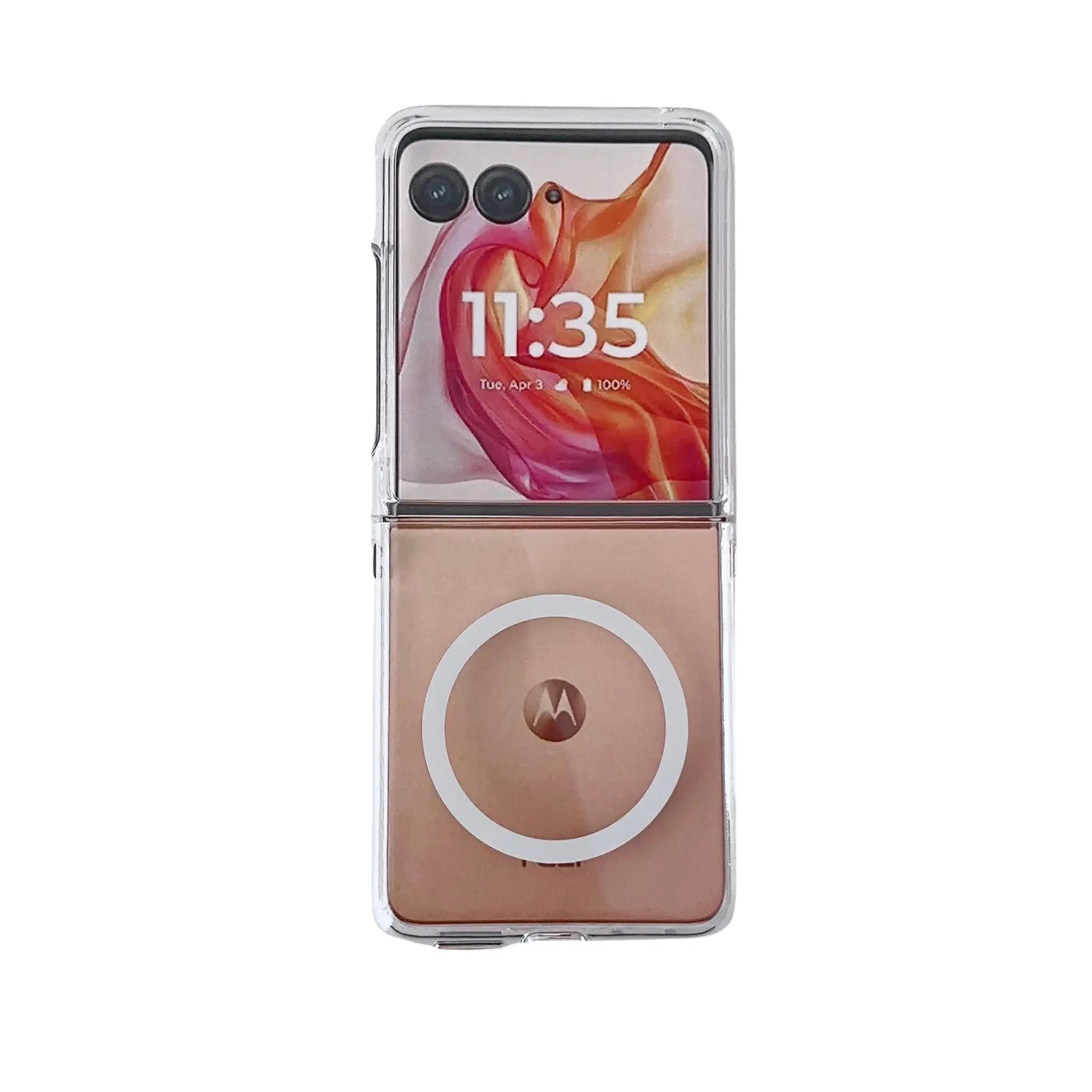 Transparent Magnetic Phone Case for Motorola Razr 60 Pro 50 Ultra Mooto Razr 60 50 Wireless Charging Hinge Protective Cover Motorola Razr 50 Ultra
Transparent Magnetic Phone Case for Motorola Razr 60 Pro 50 Ultra Mooto Razr 60 50 Wireless Charging Hinge Protective Cover Motorola Razr 50 Ultra