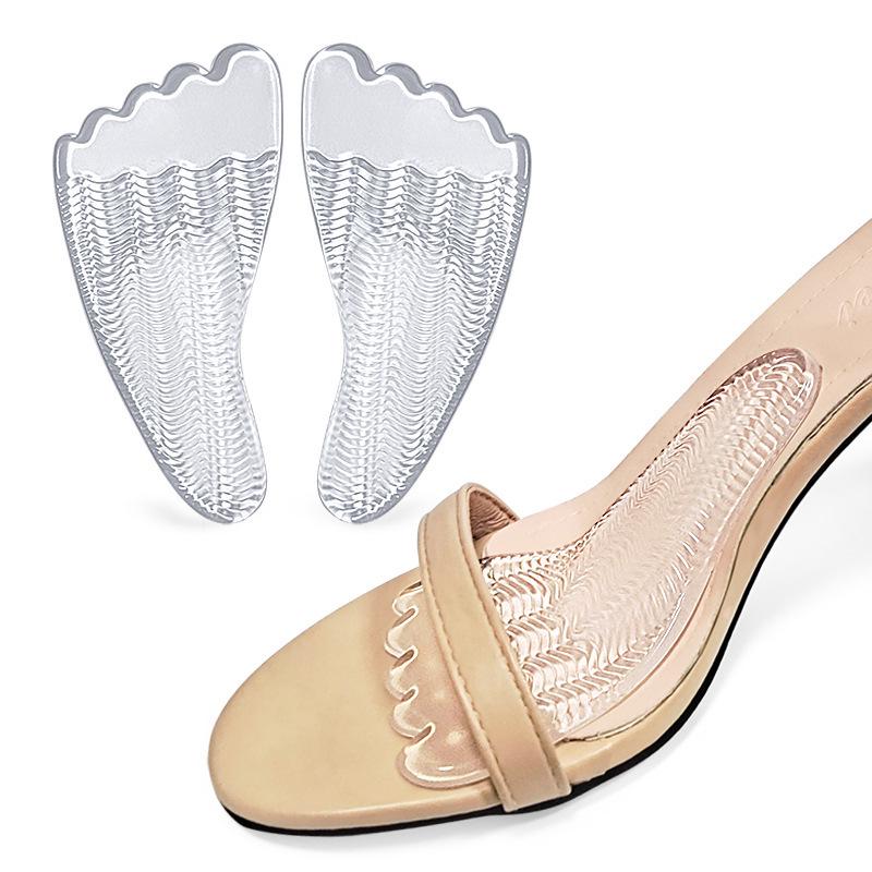 Женские массажные стельки для передней части стопы с поддержкой свода стопы и защитой - для туфель на высоком каблуке, с разделением на пять пальцев One Size
Женские массажные стельки для передней части стопы с поддержкой свода стопы и защитой - для туфель на высоком каблуке, с разделением на пять пальцев One Size