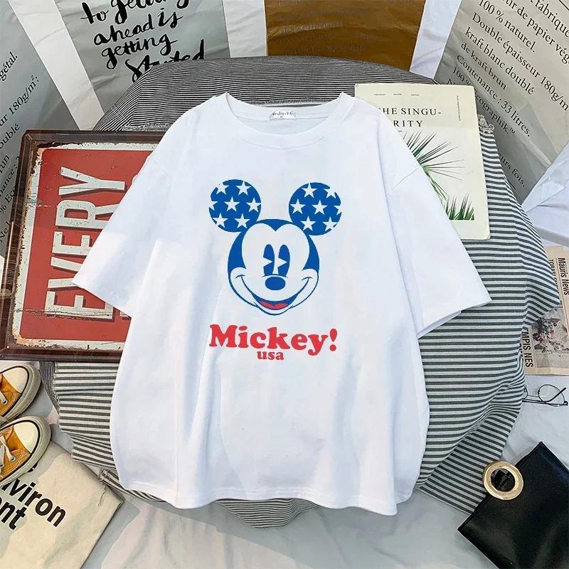 Милые женские футболки с принтом Микки Мауса от Disney, модные, повседневные, с круглым вырезом, коротким рукавом, уличные, унисекс, Харадзюку S
Милые женские футболки с принтом Микки Мауса от Disney, модные, повседневные, с круглым вырезом, коротким рукавом, уличные, унисекс, Харадзюку S
