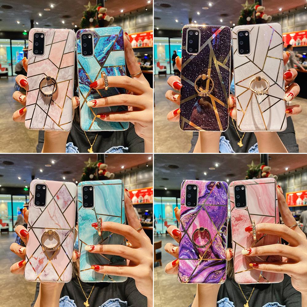 Для Samsung Galaxy A52 A72 Мраморный чехол с кольцевым держателем-подставкой Подставка с блестящим дизайном Тонкий защитный чехол для телефона Мягкая обложка для Samusng
Для Samsung Galaxy A52 A72 Мраморный чехол с кольцевым держателем-подставкой Подставка с блестящим дизайном Тонкий защитный чехол для телефона Мягкая обложка для Samusng
