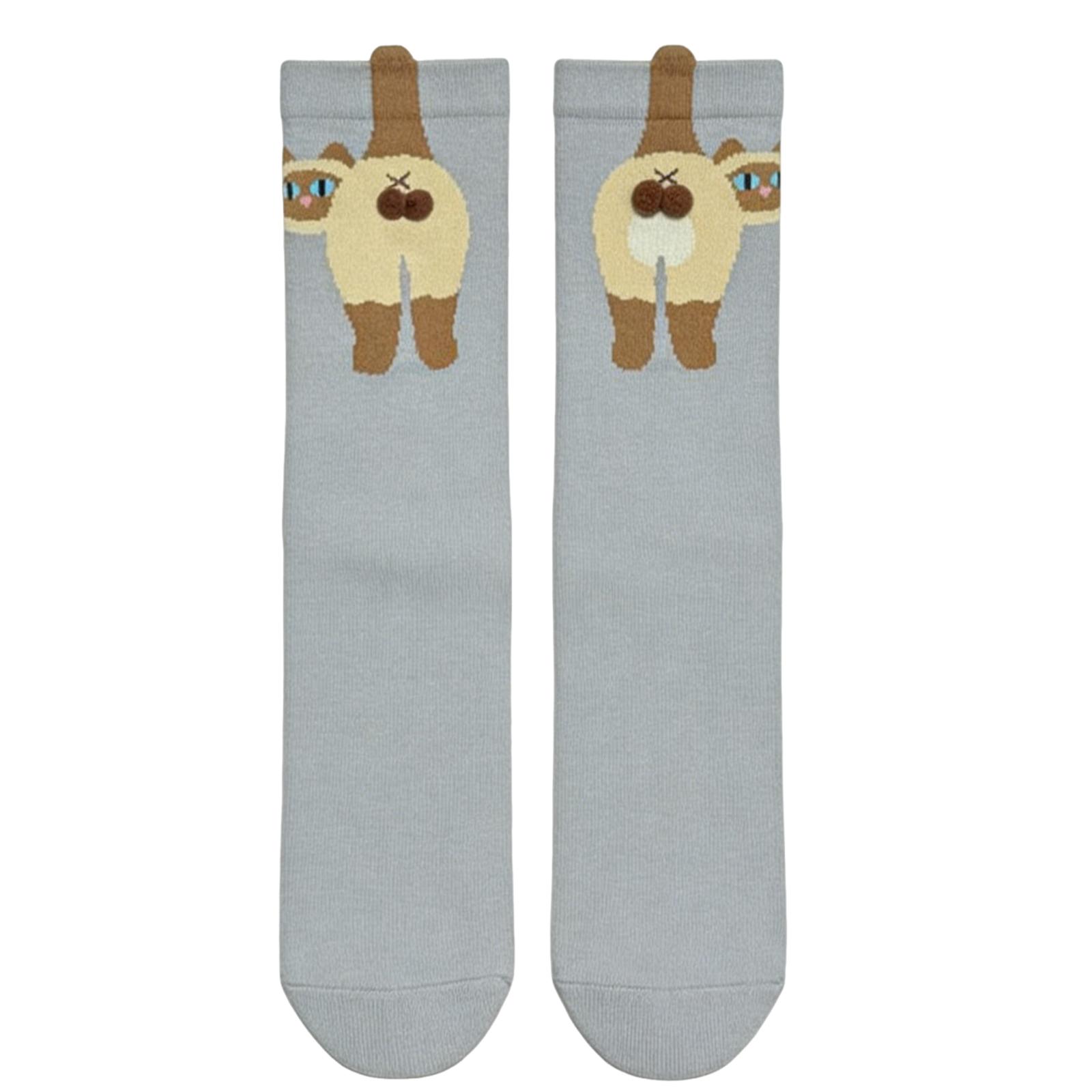 Cute And Playful Women s Mid-Calf Socks Fall & Winter Fleece-Lined Thickened Warm Socks Cartoon Plush Long Socks One Size світло-сірий колір
Cute And Playful Women s Mid-Calf Socks Fall & Winter Fleece-Lined Thickened Warm Socks Cartoon Plush Long Socks One Size світло-сірий колір