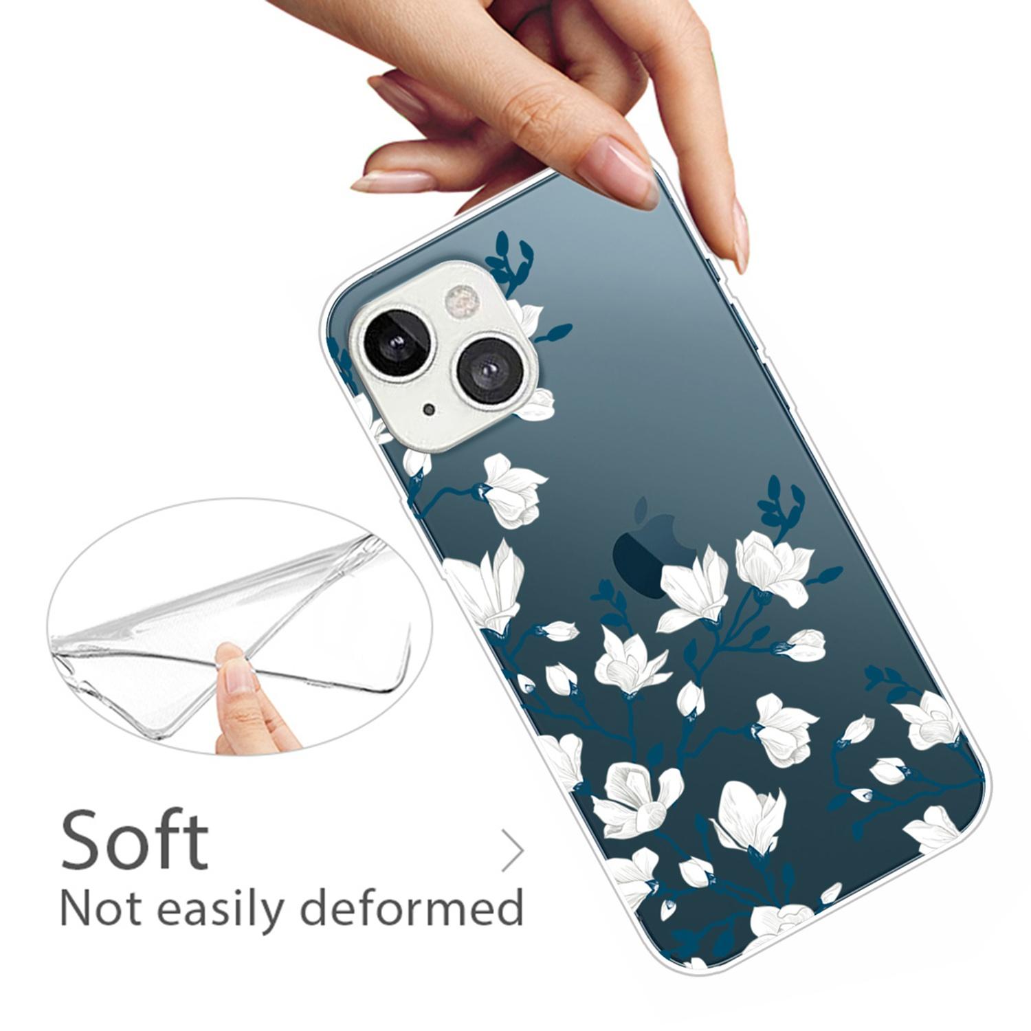 For iPhone 14 6.1 inch Ultra Slim Phone Case Pattern Printing Design Soft TPU IMD Cell Phone Shell Cover Magnolias
For iPhone 14 6.1 inch Ultra Slim Phone Case Pattern Printing Design Soft TPU IMD Cell Phone Shell Cover Magnolias