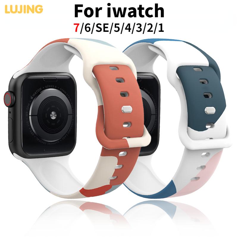 Силиконовый ремешок LUJING для Apple Watch 49 мм, 45 мм, 44 мм, 42 мм, 41 мм, 40 мм, 38 мм, спортивный резиновый браслет-браслет для IWatch 7/6/SE/5/4/3/2/1
Силиконовый ремешок LUJING для Apple Watch 49 мм, 45 мм, 44 мм, 42 мм, 41 мм, 40 мм, 38 мм, спортивный резиновый браслет-браслет для IWatch 7/6/SE/5/4/3/2/1