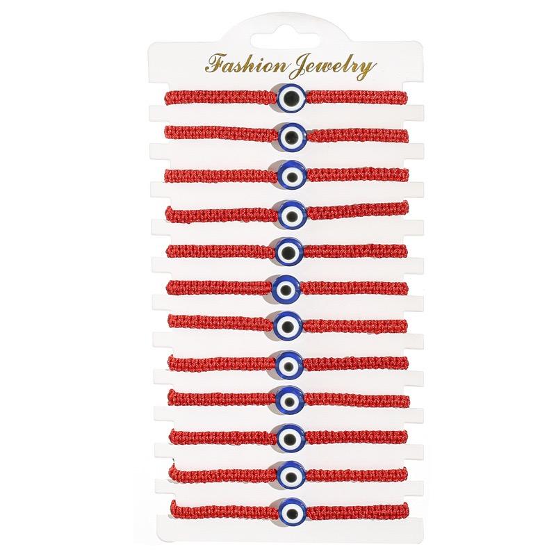 12Pcs/Dozen Lucky Red String Bracelet Men Women Handmade Braided Turkey Evil Eyes Braslet Yoga Meditation Healing Braclet Joias
12Pcs/Dozen Lucky Red String Bracelet Men Women Handmade Braided Turkey Evil Eyes Braslet Yoga Meditation Healing Braclet Joias