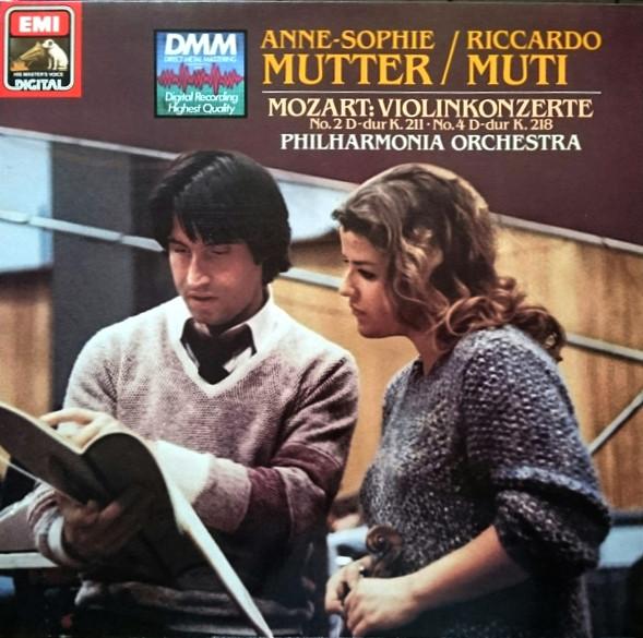 LP Record RICCARDO MUTI ANNESOPHIE MUTTER Mozart Violin Concerto No.2 in D ma 1C06743229T EMI HIS MASTER 1982 Germany Classical Used
LP Record RICCARDO MUTI ANNESOPHIE MUTTER Mozart Violin Concerto No.2 in D ma 1C06743229T EMI HIS MASTER 1982 Germany Classical Used