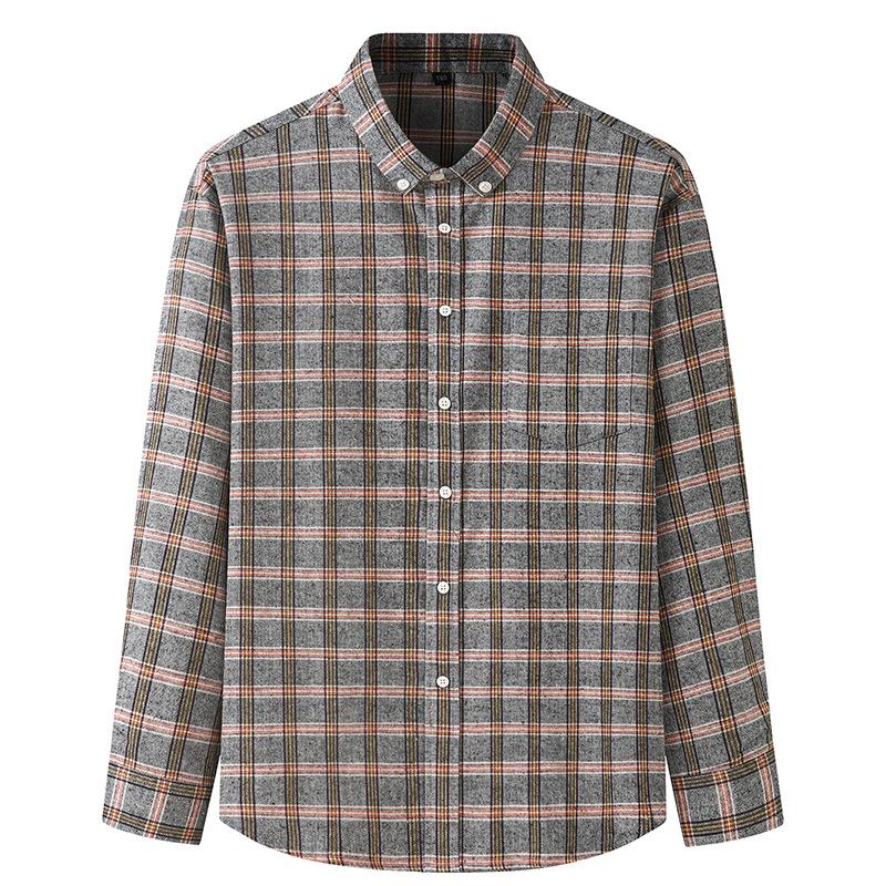 Men s Plus Size Autumn/Winter Long-Sleeve Flannel Plaid Shirt 225/159
Men s Plus Size Autumn/Winter Long-Sleeve Flannel Plaid Shirt 225/159