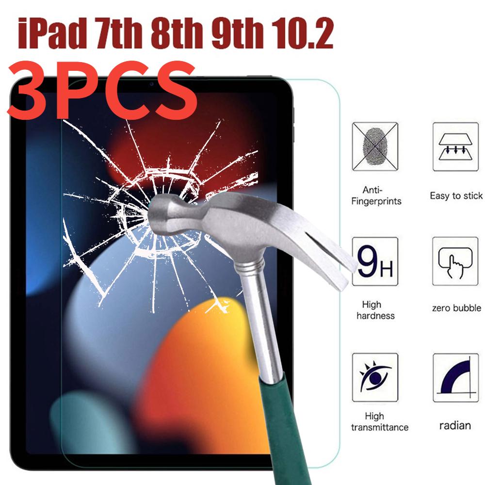 Закаленное стекло для планшета, 3 шт., для Apple iPad 9, 8, 7 поколения A2603 A2604, защитная крышка для экрана iPad 10,2 2019 2020 2021
Закаленное стекло для планшета, 3 шт., для Apple iPad 9, 8, 7 поколения A2603 A2604, защитная крышка для экрана iPad 10,2 2019 2020 2021