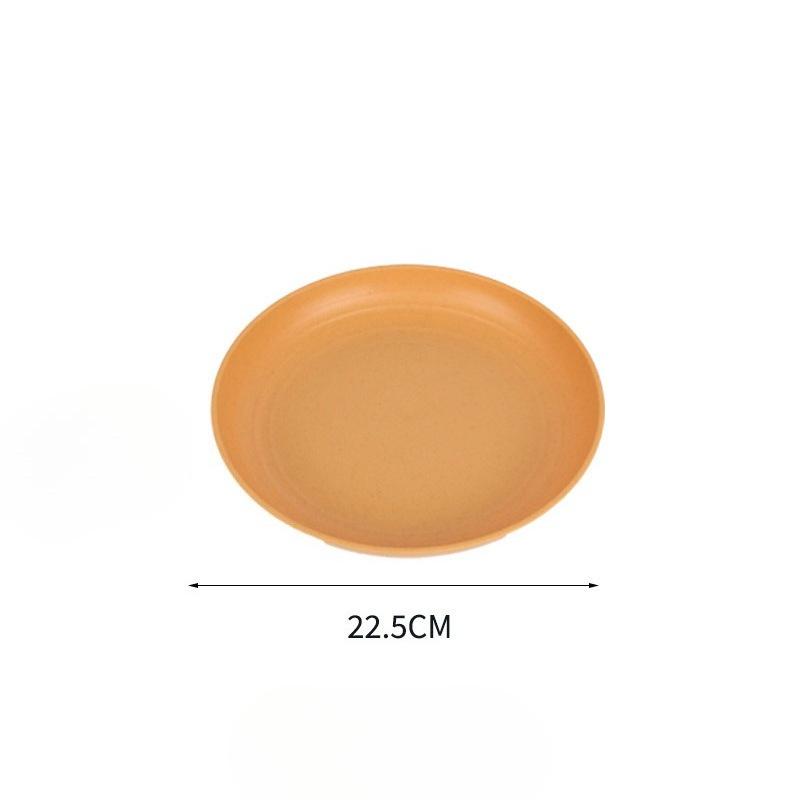 Wheat Straw Set of High-quality Horizontal Striped Dinner Bowls, Plates and Dishes Plastic Tableware Set, Plates жовтий
Wheat Straw Set of High-quality Horizontal Striped Dinner Bowls, Plates and Dishes Plastic Tableware Set, Plates жовтий