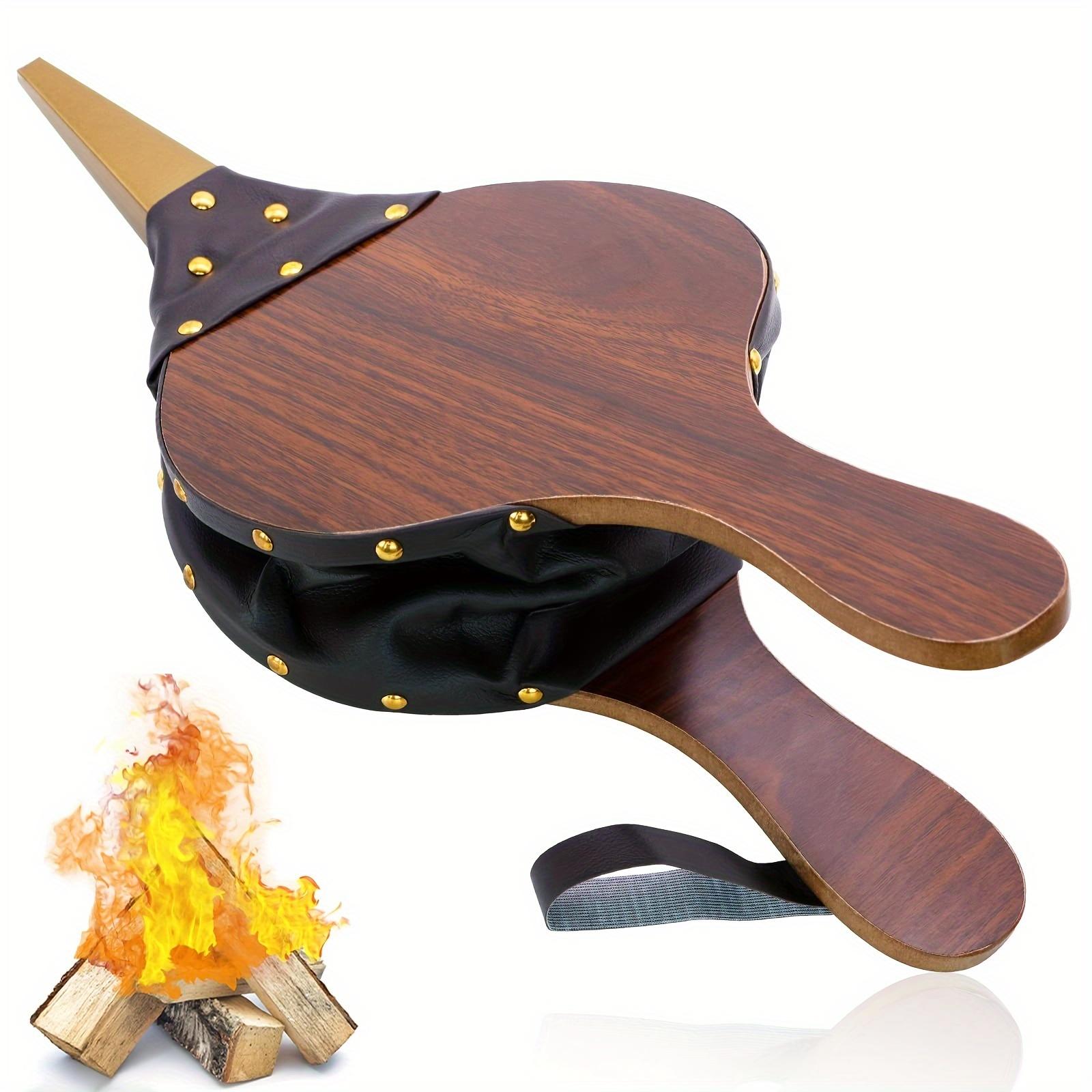 Handmade wooden fireplace bellows for outdoor grilling, camping, fireplace and barbecue, Christmas
Handmade wooden fireplace bellows for outdoor grilling, camping, fireplace and barbecue, Christmas