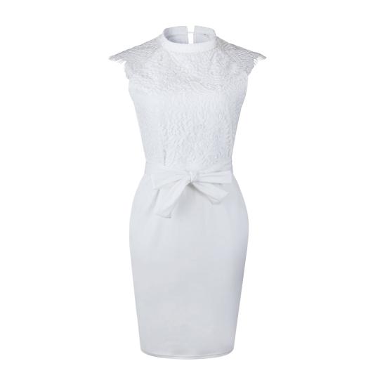 Женское сплошное цветное сексуальное кружевное лоскутное платье с короткими рукавами и облегающим вечерним платьем с поясом S белый
Женское сплошное цветное сексуальное кружевное лоскутное платье с короткими рукавами и облегающим вечерним платьем с поясом S белый