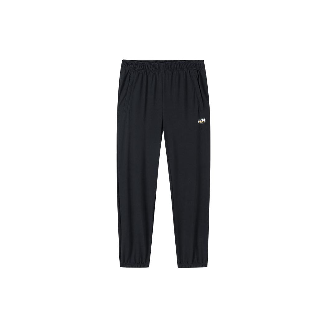 Anta Solid Color Logo Print Elastic Waist Sports Pants Men bottoms Black 152238303-1 M
Anta Solid Color Logo Print Elastic Waist Sports Pants Men bottoms Black 152238303-1 M