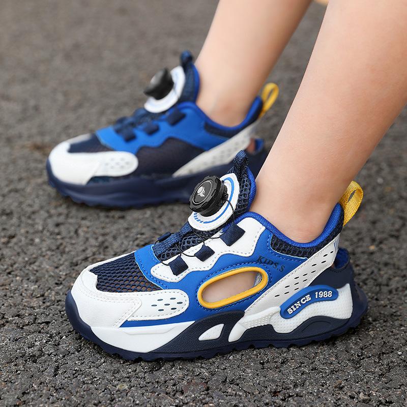 Summer Boys Hollow Breathable Soft Sole Sport Sandals, Toe Cap Mesh Shoes size 39
Summer Boys Hollow Breathable Soft Sole Sport Sandals, Toe Cap Mesh Shoes size 39