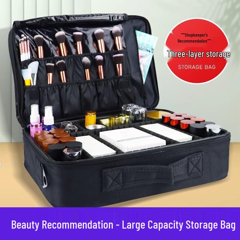 Large Capacity Makeup Bag with Mirror - Portable Storage for Cosmetics, Curling Iron, Nail Art, and Microblading Tools
Large Capacity Makeup Bag with Mirror - Portable Storage for Cosmetics, Curling Iron, Nail Art, and Microblading Tools