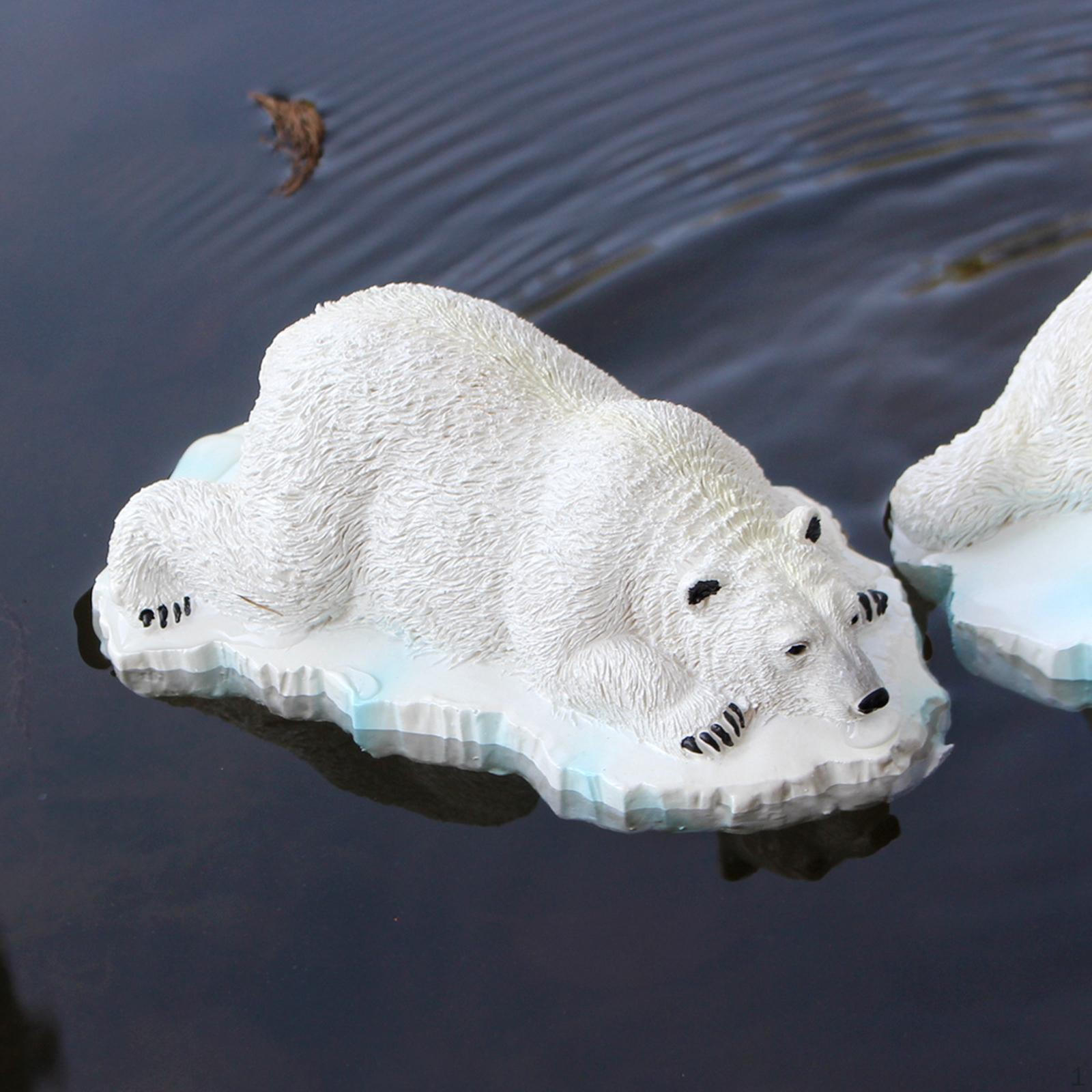 Pond Water Floating Polar Bear Figurine Gift Craft Funny Decoration Resin for Patio Aquarium
Pond Water Floating Polar Bear Figurine Gift Craft Funny Decoration Resin for Patio Aquarium