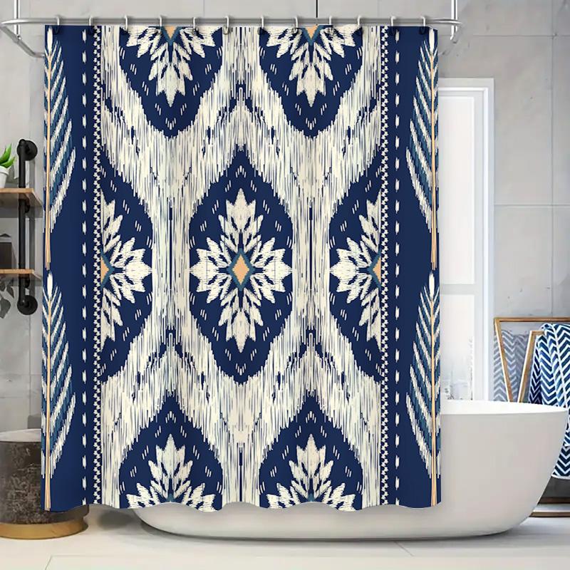Hand-Drawn Flower Shower Curtain With Pineapple Design For Bathroom Decor Black And White Color Scheme Suitable For Modern Minim W60H190(CM)-1 Pcs
Hand-Drawn Flower Shower Curtain With Pineapple Design For Bathroom Decor Black And White Color Scheme Suitable For Modern Minim W60H190(CM)-1 Pcs