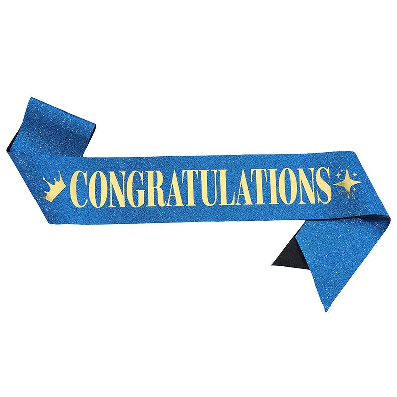 Золотой блестящий выпускной и девичник One Size
Золотой блестящий выпускной и девичник One Size