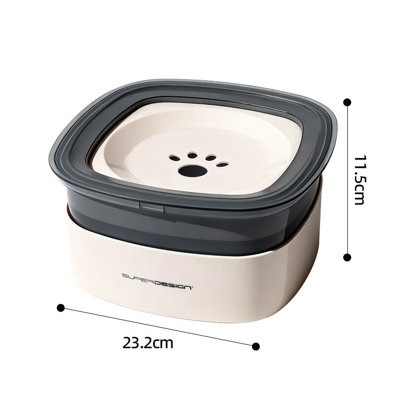 Pet Slow Water Bowl for Dogs – No Spill, Anti-Splash Floating Plate Design, Slows Drinking to Reduce Mess, Keeps Water Clean & Floors Dry
Pet Slow Water Bowl for Dogs – No Spill, Anti-Splash Floating Plate Design, Slows Drinking to Reduce Mess, Keeps Water Clean & Floors Dry