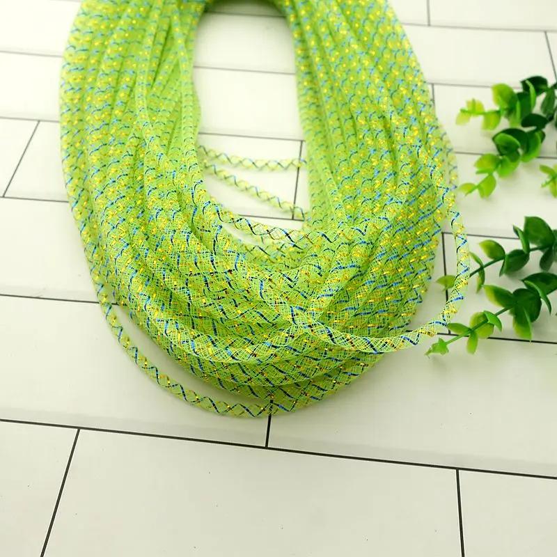 10M Colored Mesh Tube Rope 4/8Mm Mesh Tubular Crinoline Tube Wedding Dress Skirt Clothing Mesh Diy Bracelet Jewelry Making Gift
10M Colored Mesh Tube Rope 4/8Mm Mesh Tubular Crinoline Tube Wedding Dress Skirt Clothing Mesh Diy Bracelet Jewelry Making Gift