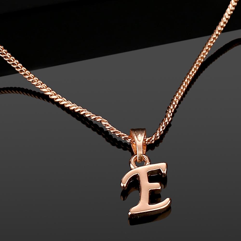 Estele Valentine gift - Подвеска Intital E Letter с покрытием из розового золота для женщин
Estele Valentine gift - Подвеска Intital E Letter с покрытием из розового золота для женщин