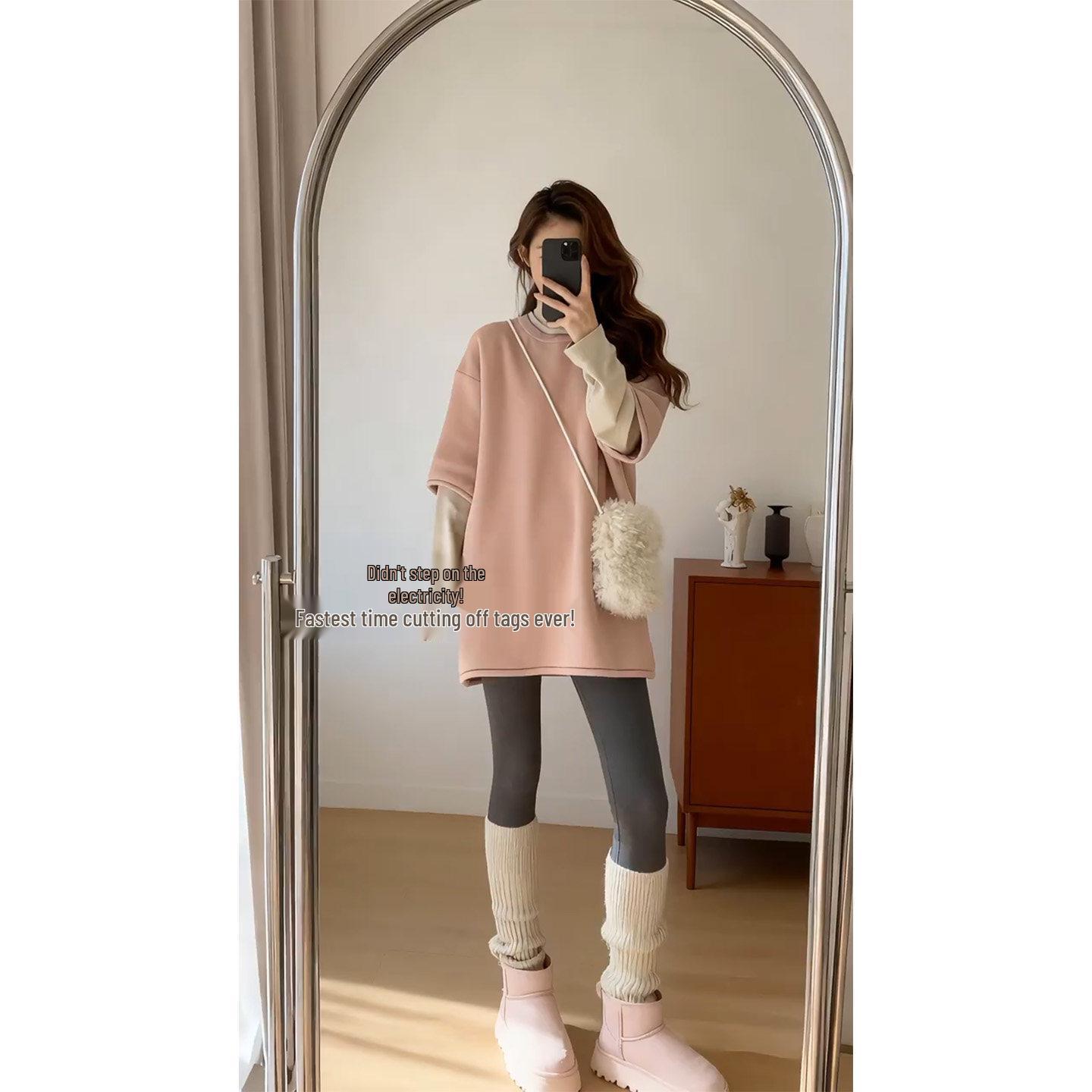 2026 Trendy Winter Fashion: Age-Defying Knit Sweater & Shark Pants 3-Piece Set M (95-105 jin)
2026 Trendy Winter Fashion: Age-Defying Knit Sweater & Shark Pants 3-Piece Set M (95-105 jin)