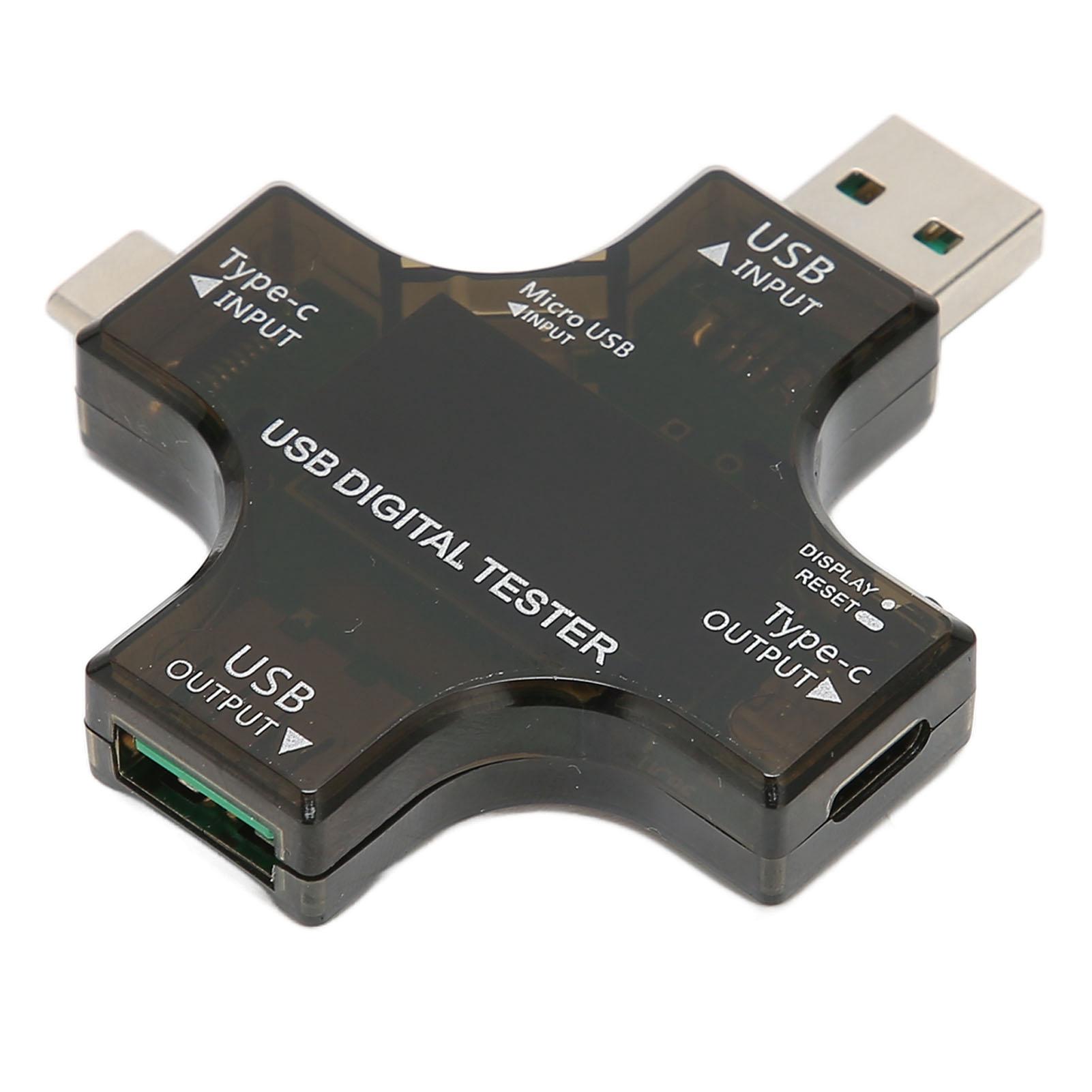 USB Тестер живлення USB C Тестер з кольоровим IPS цифровим екраном для зарядного пристрою, живлення, мобільного живлення
USB Тестер живлення USB C Тестер з кольоровим IPS цифровим екраном для зарядного пристрою, живлення, мобільного живлення