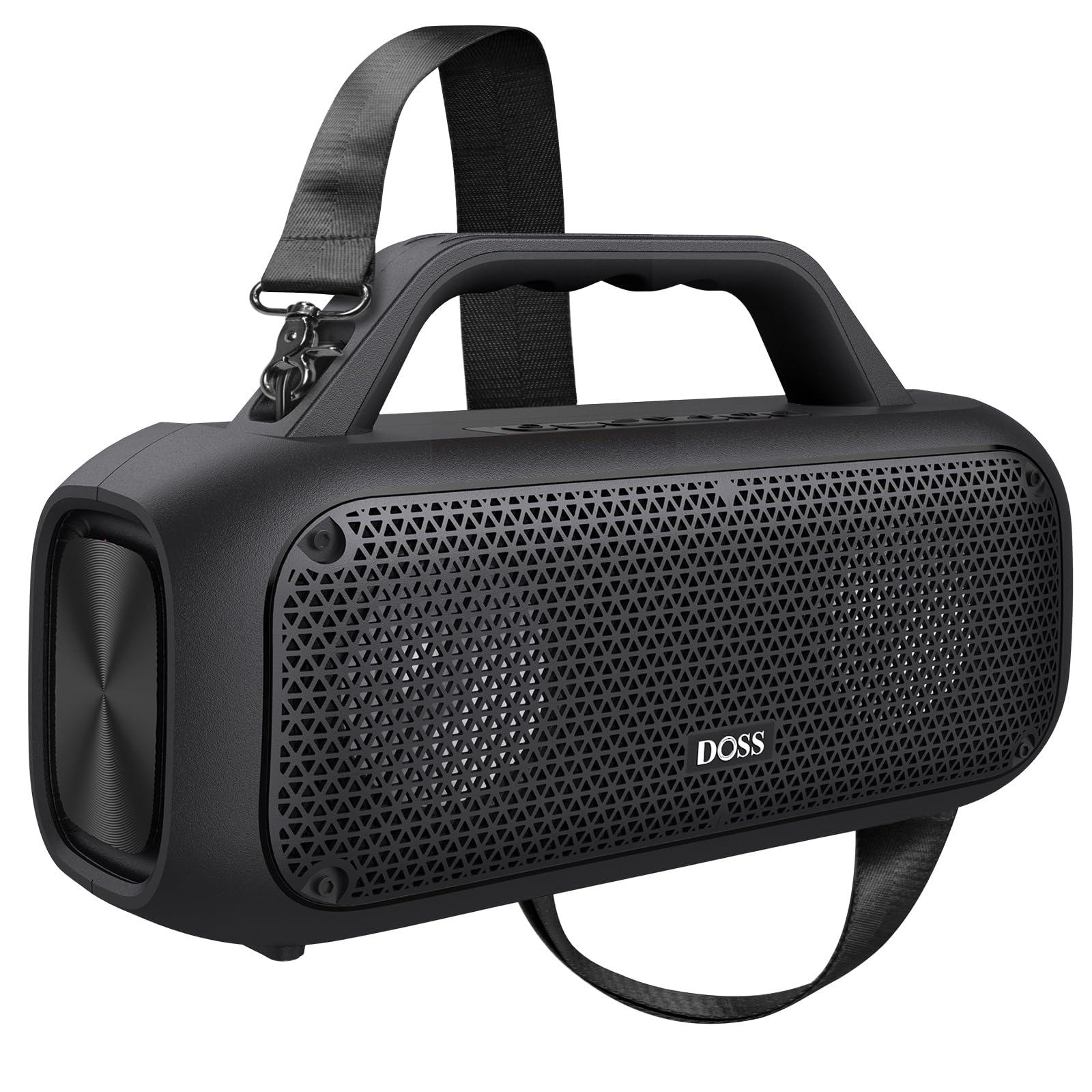 DOSS Extreme Boom Bluetooth 60W High Bluetooth IPX6 30 Hours Wireless Bass Passive For Can Connect Multiple Shoulder Strap Included Speaker, Volume,
DOSS Extreme Boom Bluetooth 60W High Bluetooth IPX6 30 Hours Wireless Bass Passive For Can Connect Multiple Shoulder Strap Included Speaker, Volume,