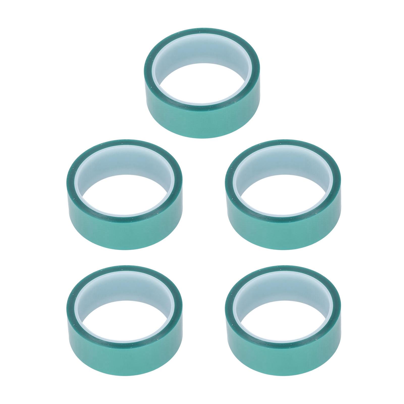 5 Pcs Masking Tape Green 33mm Width 33m Length Spray Painting Protection PET High Temperature Tape
5 Pcs Masking Tape Green 33mm Width 33m Length Spray Painting Protection PET High Temperature Tape