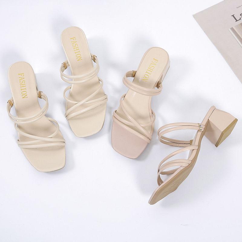 Popular spot thick heel cool slippers girl 2025 summer new low heel fairy style versatile outer wear one-word drag foreign style 35
Popular spot thick heel cool slippers girl 2025 summer new low heel fairy style versatile outer wear one-word drag foreign style 35