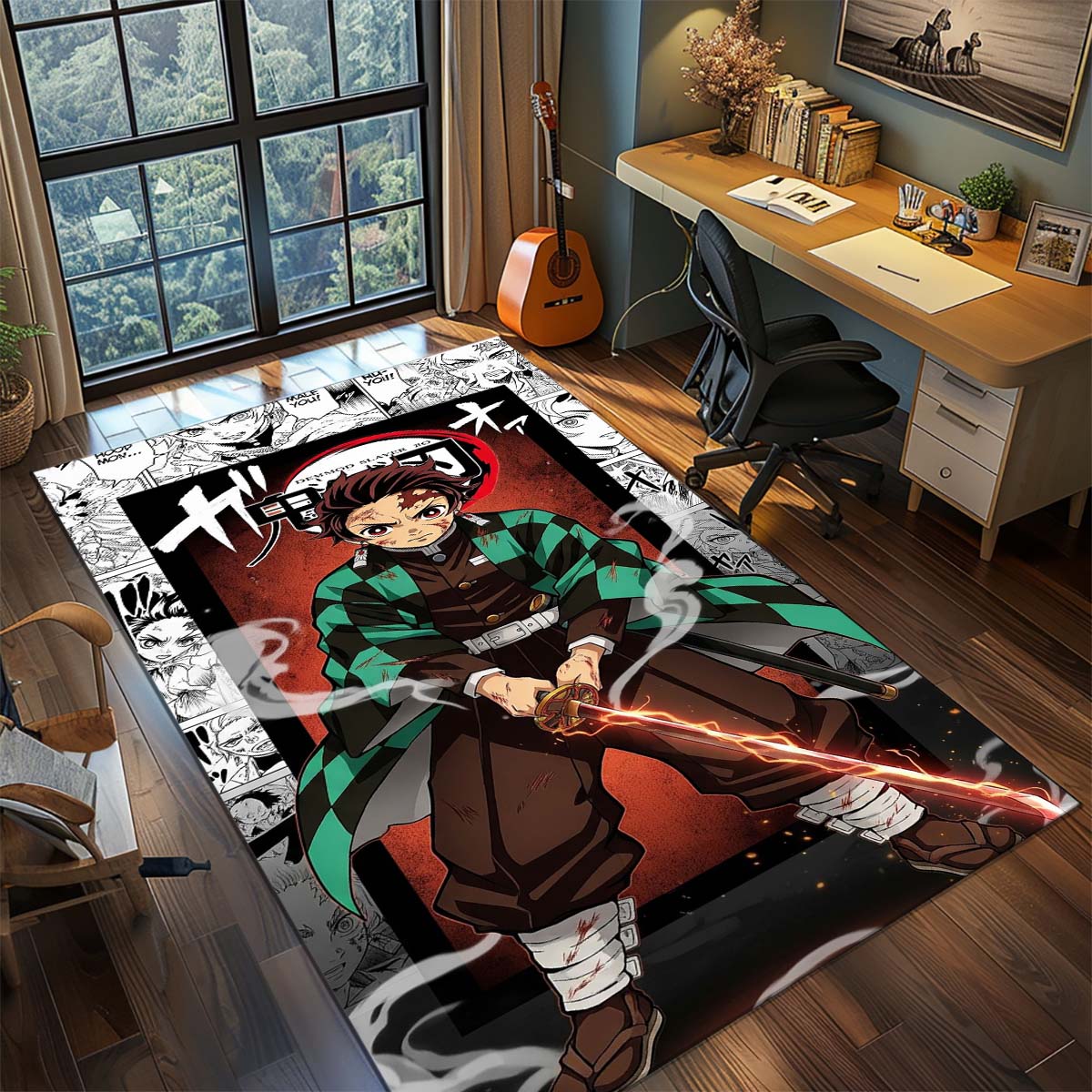 Demon Slayer Anime Rug Carpet Large Area Rug Non Slip Washable Floor Mat Gamer Room Bedroom Home Decor 60x90cm
Demon Slayer Anime Rug Carpet Large Area Rug Non Slip Washable Floor Mat Gamer Room Bedroom Home Decor 60x90cm