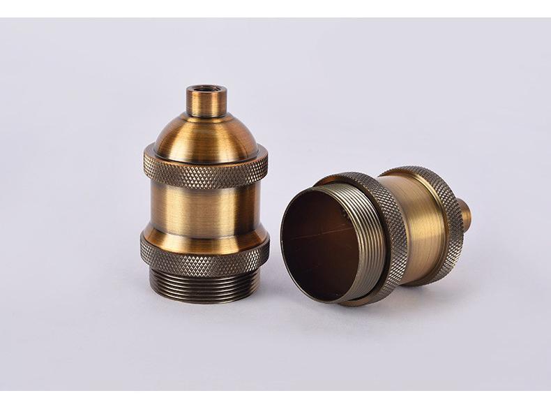Retro E26/E27 Aluminum Edison Screw Lampholder - Antique Lighting Fixture Accessory
Retro E26/E27 Aluminum Edison Screw Lampholder - Antique Lighting Fixture Accessory