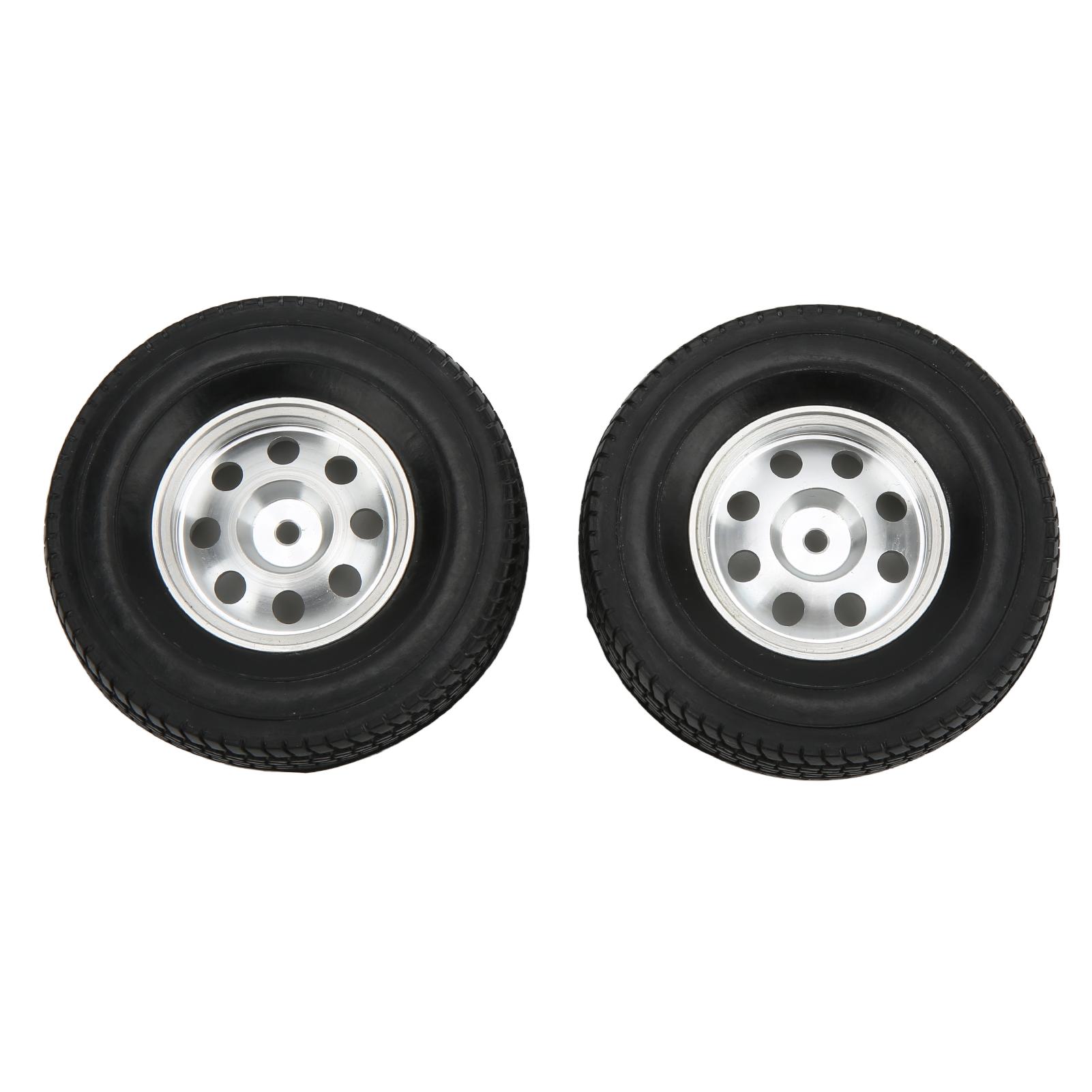 2PCS 85mm Rubber Tire CNC Metal Rim Wheel for Tamiya Tractor Trailer Truck 1/14 RC Car
2PCS 85mm Rubber Tire CNC Metal Rim Wheel for Tamiya Tractor Trailer Truck 1/14 RC Car