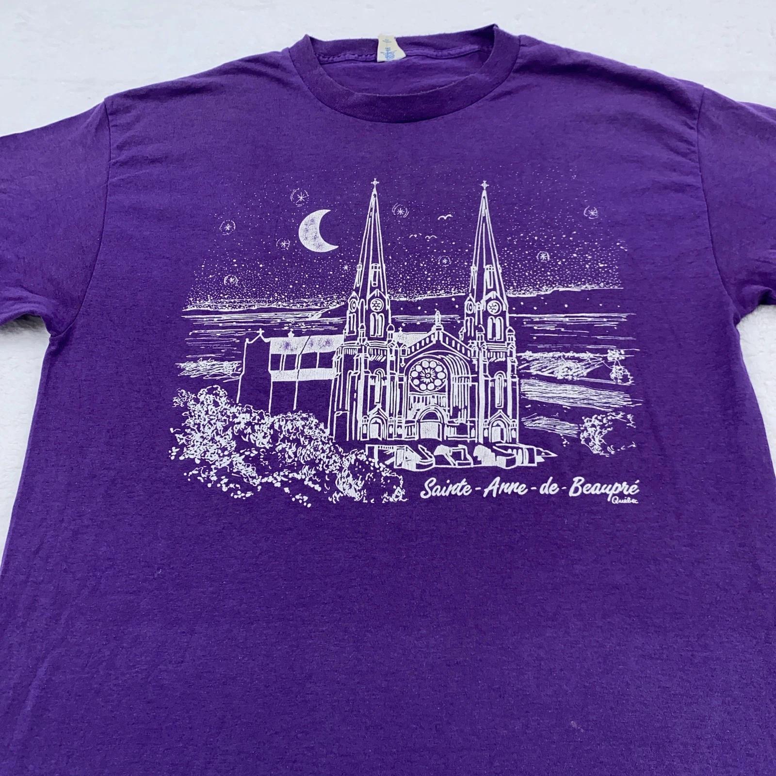 Vintage Sainte Anne de Beaupre Shirt Mens Large Canada Basilica Graphic 90s Tee S
Vintage Sainte Anne de Beaupre Shirt Mens Large Canada Basilica Graphic 90s Tee S