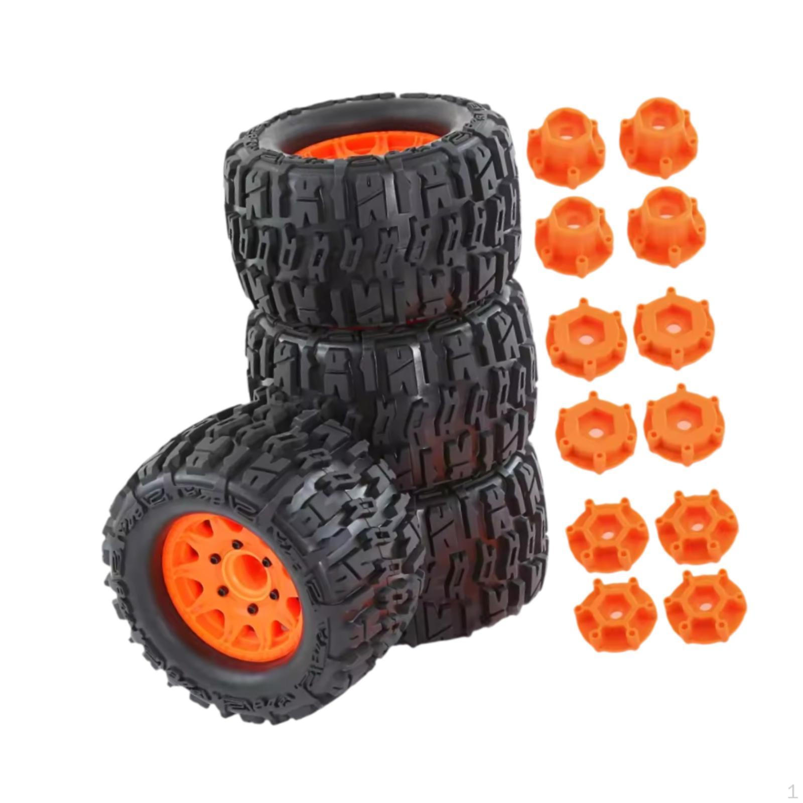 4 Pieces RC Truck Tyre Spare Parts, Good Grip, Wear Resistance, Wheel Tires Set, Rally Tyres for зелений
4 Pieces RC Truck Tyre Spare Parts, Good Grip, Wear Resistance, Wheel Tires Set, Rally Tyres for зелений