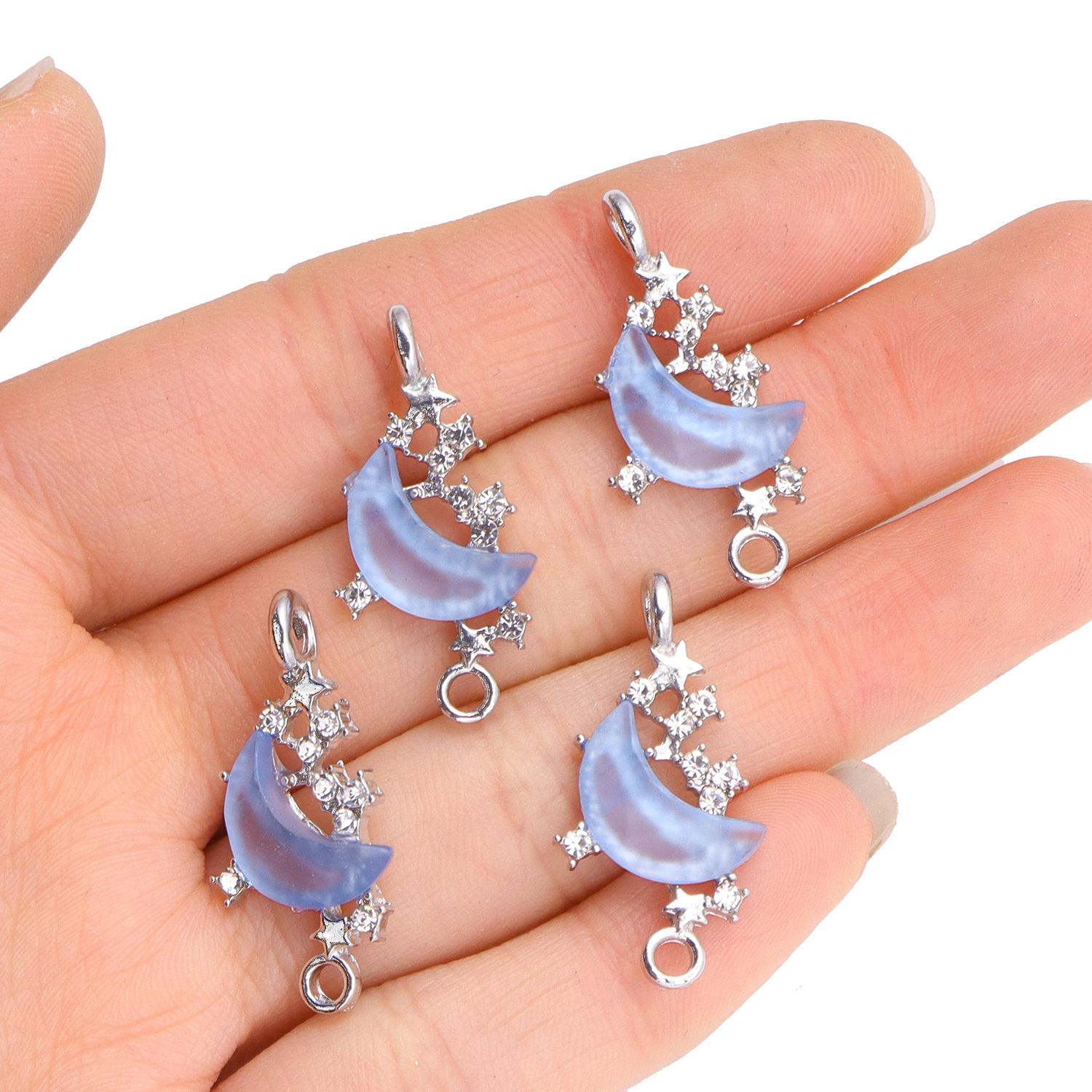 5 шт. Шармы в виде новой луны, звезды, сердца, модные подвески из сплава в стиле Y2K для DIY, для изготовления ожерелий, браслетов и ювелирных изделий ручной работы
5 шт. Шармы в виде новой луны, звезды, сердца, модные подвески из сплава в стиле Y2K для DIY, для изготовления ожерелий, браслетов и ювелирных изделий ручной работы
