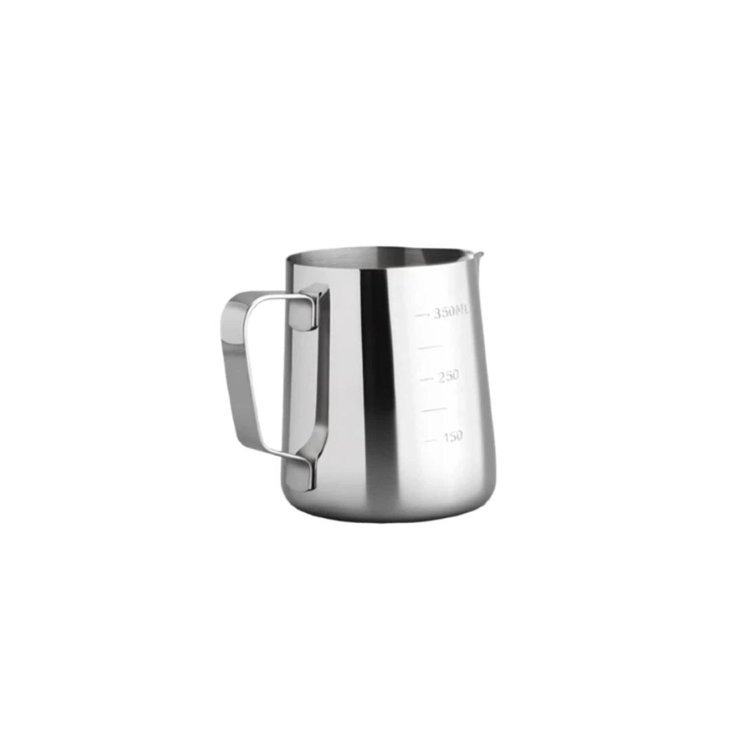 CLITON Coffee Latte Art Cup, Pointed Spout Latte Art Pitcher, Thickened 304 Stainless Steel Milk Frother Cup, with Scale, 350ML Latte Art Cup сірий
CLITON Coffee Latte Art Cup, Pointed Spout Latte Art Pitcher, Thickened 304 Stainless Steel Milk Frother Cup, with Scale, 350ML Latte Art Cup сірий